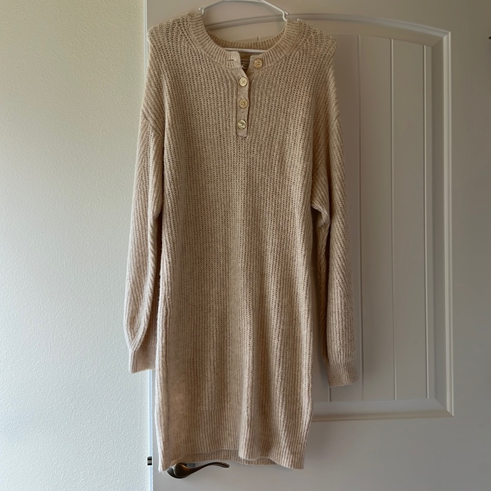 Knitted winter Dress